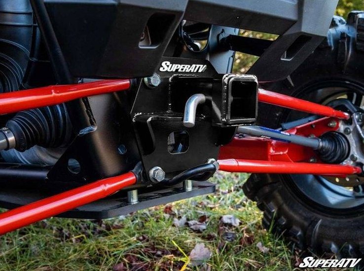 Polaris RZR XP Turbo Rear Receiver Hitch - PRECISION ATV FAB