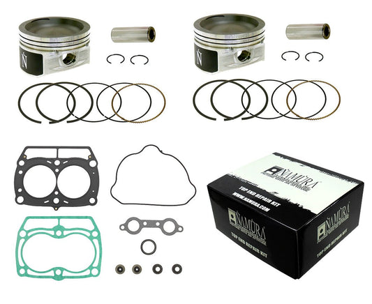 NAMURA - TOP END KIT 79.95/STD 11:1 POL - NA-50080K - PRECISION ATV