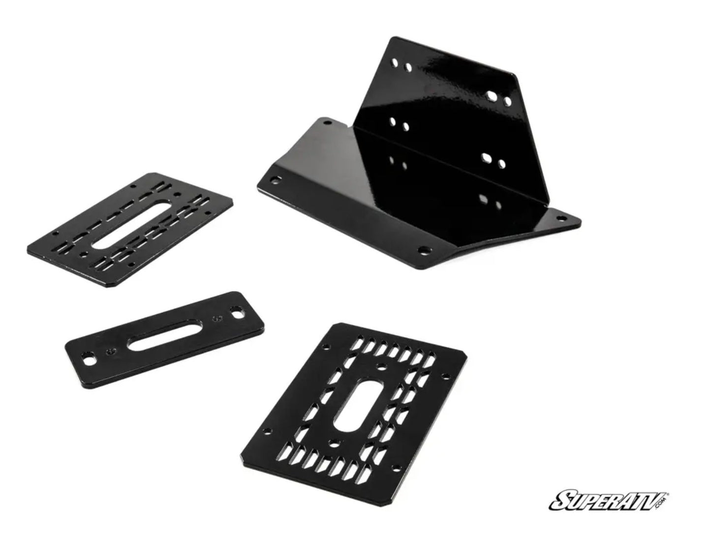 POLARIS RANGER XP 900 WINCH MOUNTING PLATE - PRECISION ATV FAB