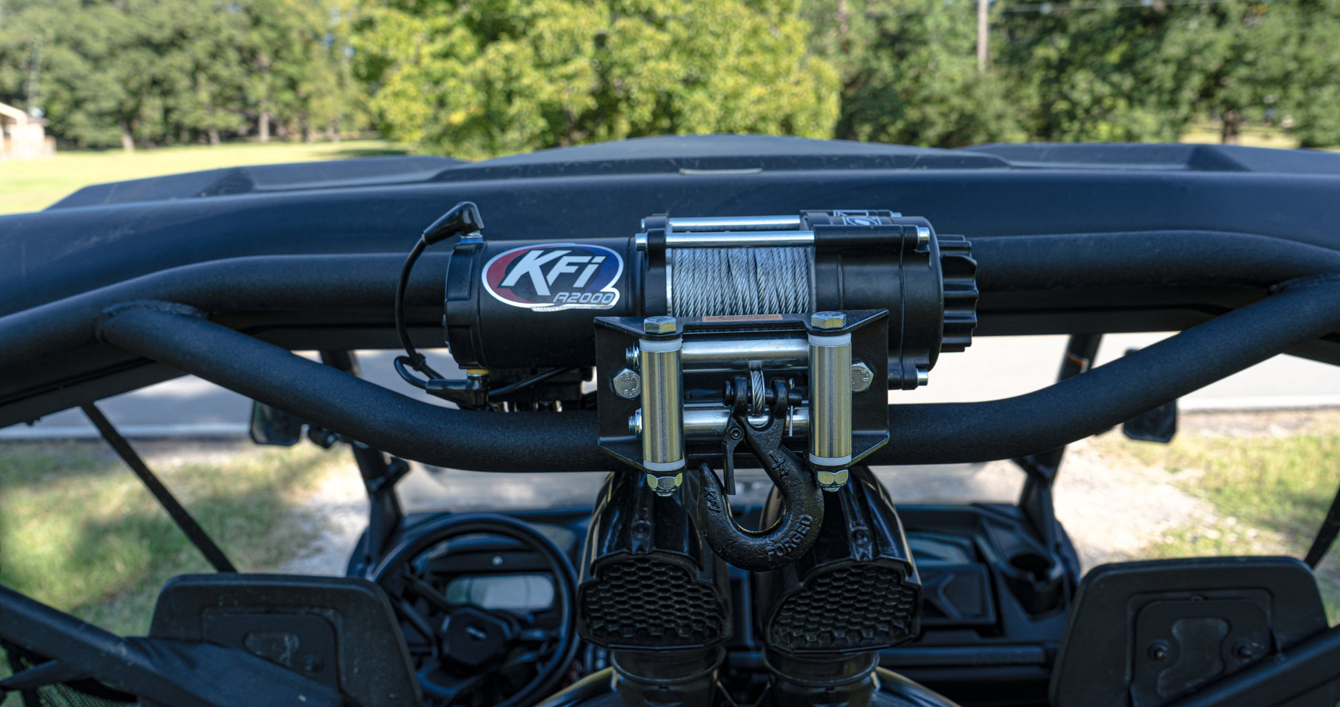 Precision ATV Can-Am Big Game Winch Retrieval System Fits All HD Models Factory Bolt On - PRECISION ATV FAB